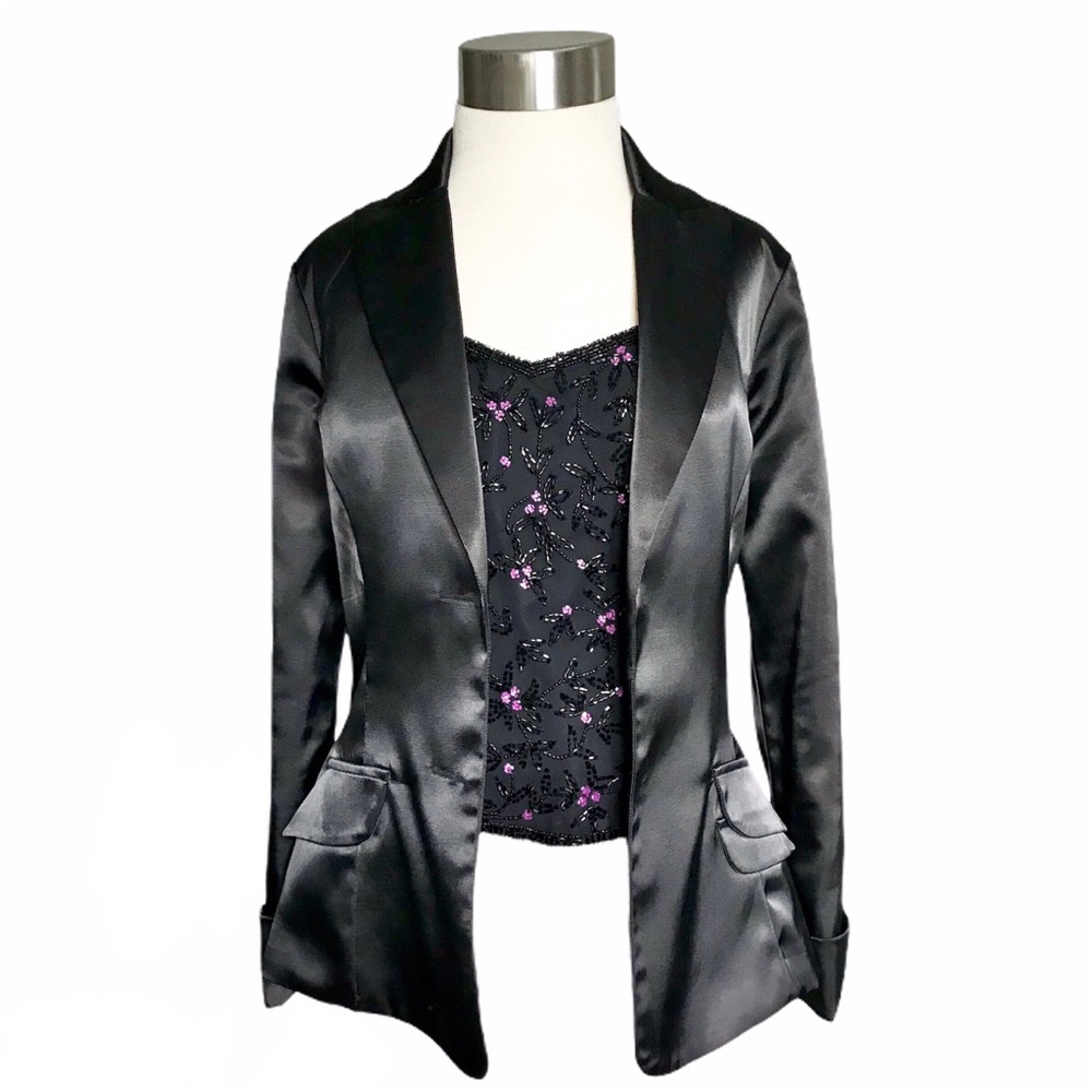 Satin Blazer Small